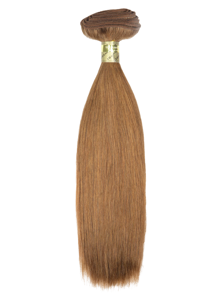 14" Machine Tied Weft - Silky Straight