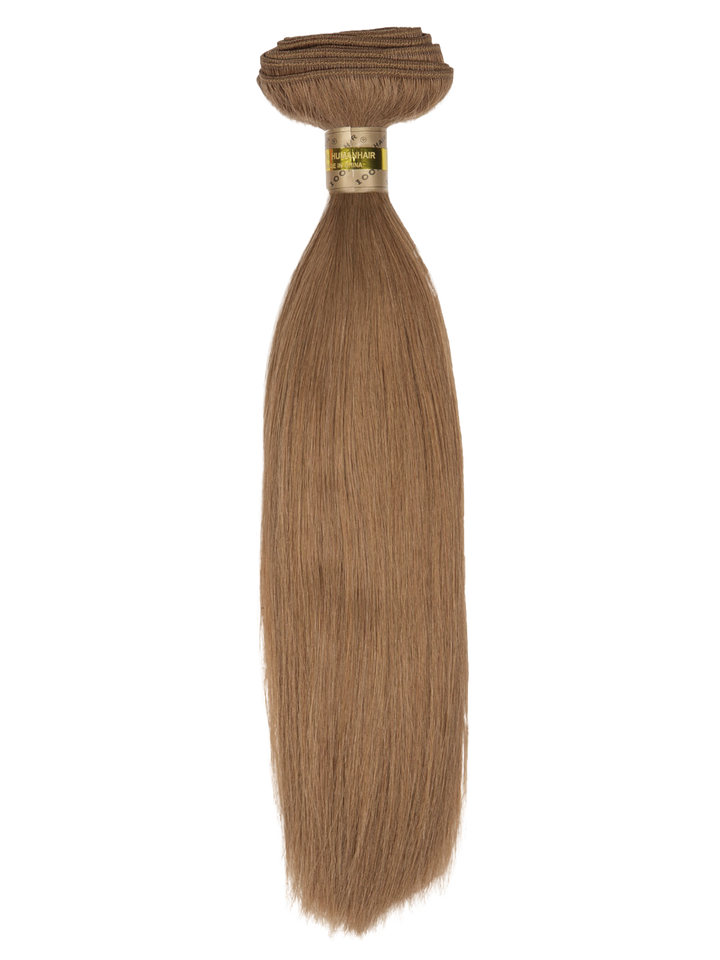 14" Machine Tied Weft - Silky Straight