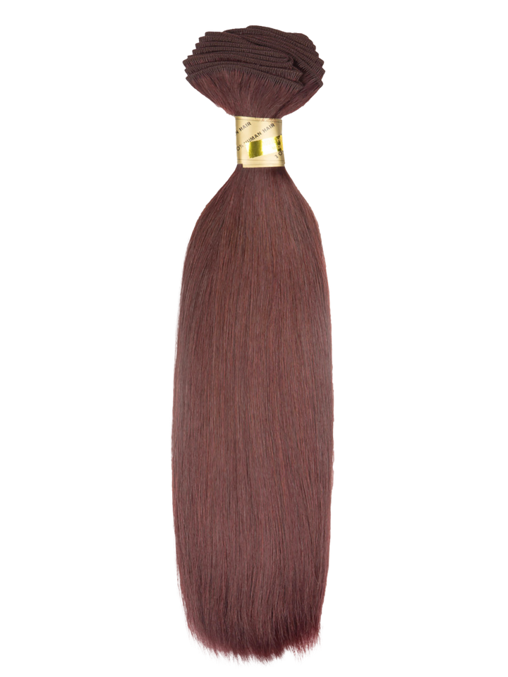 14" Machine Tied Weft - Silky Straight
