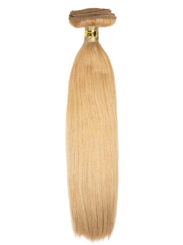 18" Machine Tied Weft - Silky Straight - Half Pack