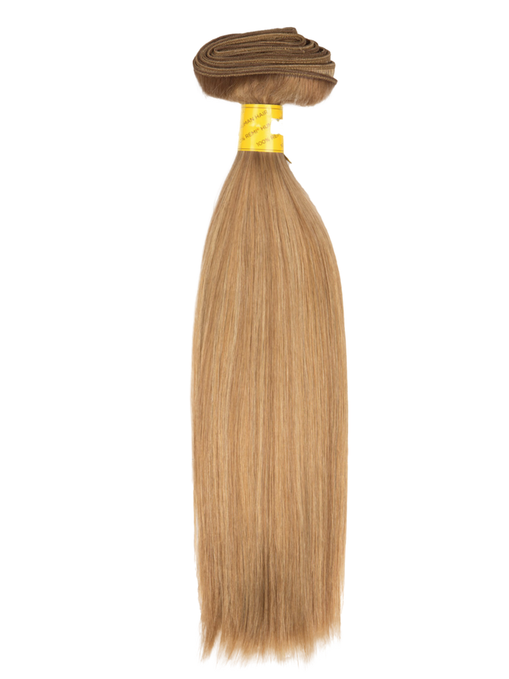 14" Machine Tied Weft - Silky Straight