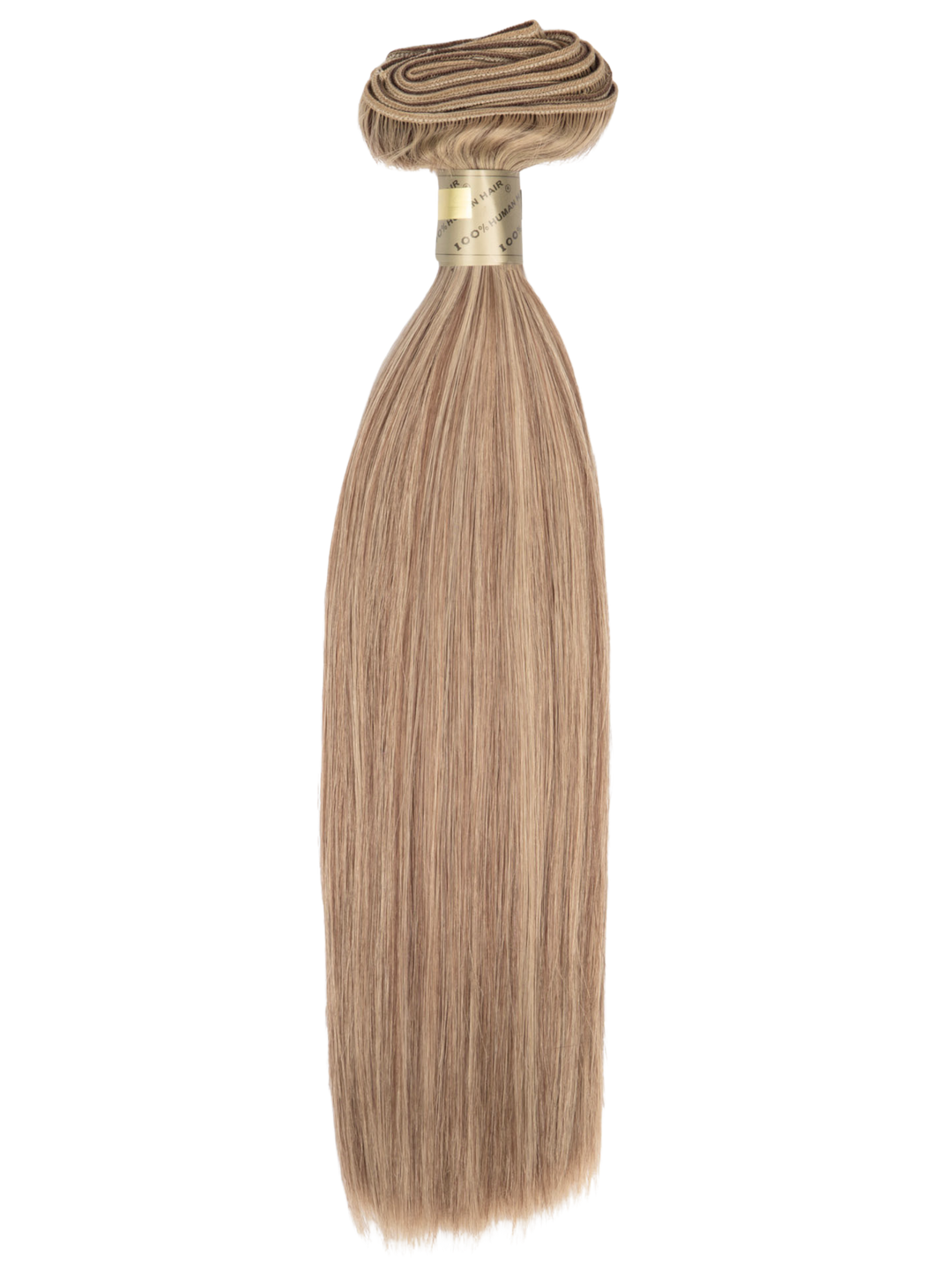 14" Machine Tied Weft - Silky Straight