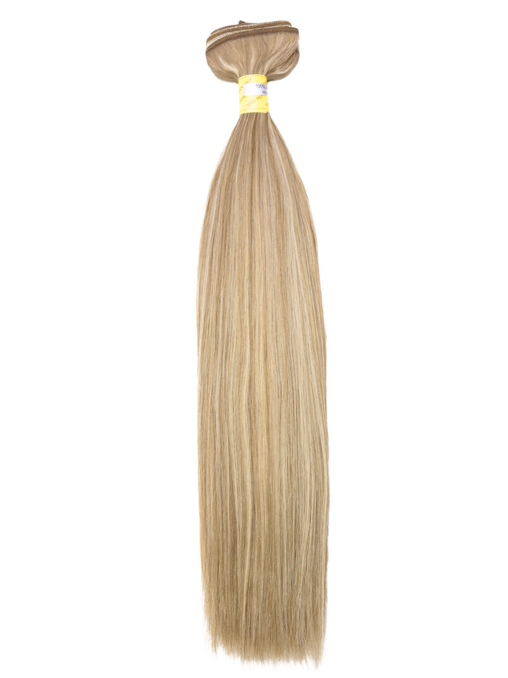 18" Machine Tied Weft - Silky Straight - Half Pack