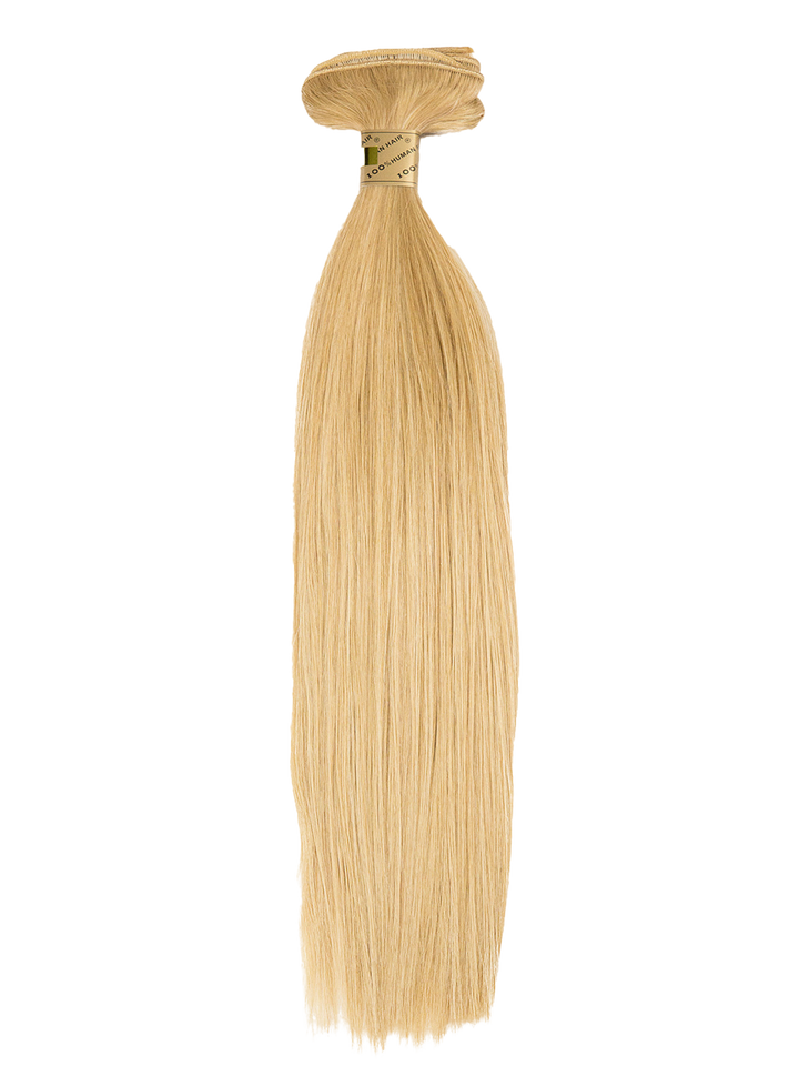 14" Machine Tied Weft - Silky Straight