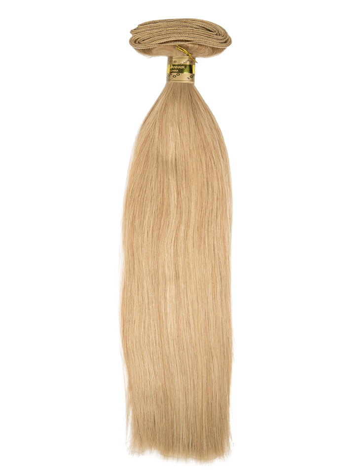 18" Machine Tied Weft - Silky Straight - Half Pack