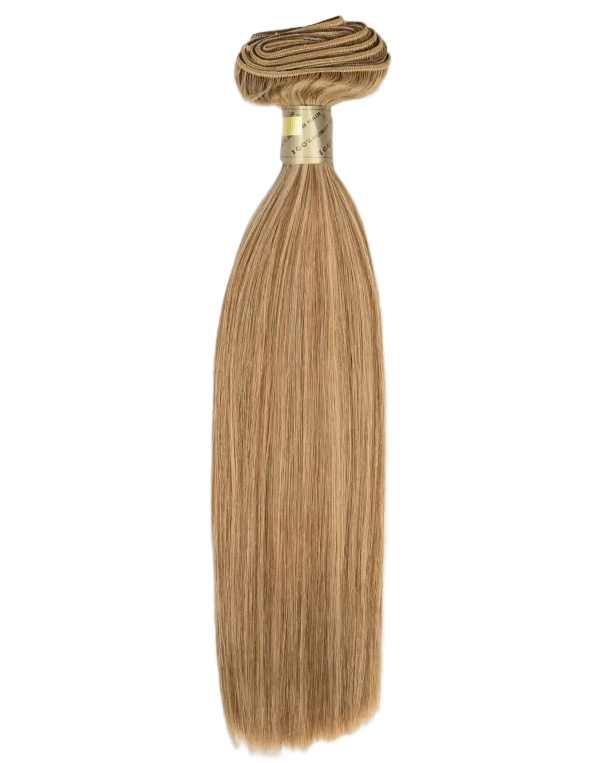 16" Machine Tied Weft - Silky Straight