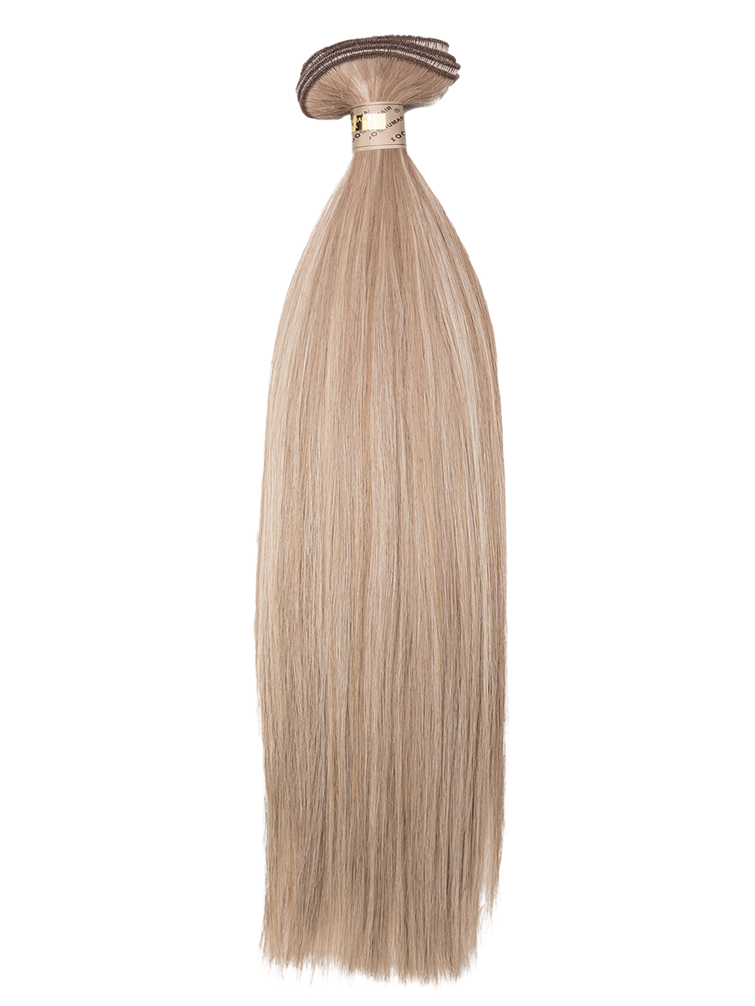 16" Machine Tied Weft - Silky Straight