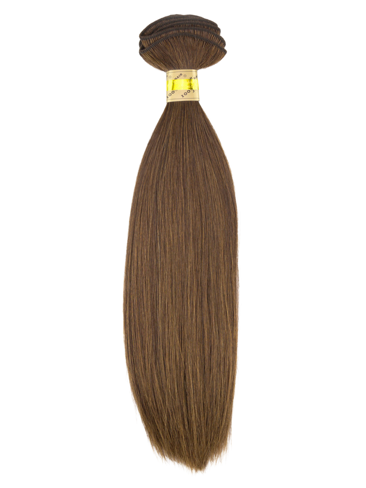 14" Machine Tied Weft - Silky Straight