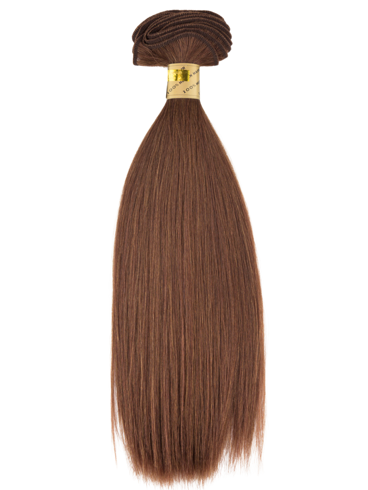 18" Machine Tied Weft - Textured Velvet Straight