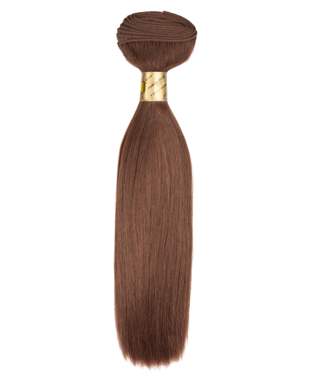 12" Machine Tied Weft - Silky Straight