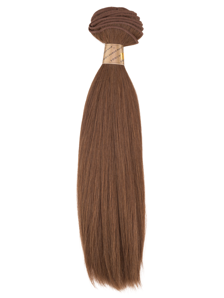 14" Machine Tied Weft - Textured Velvet Straight