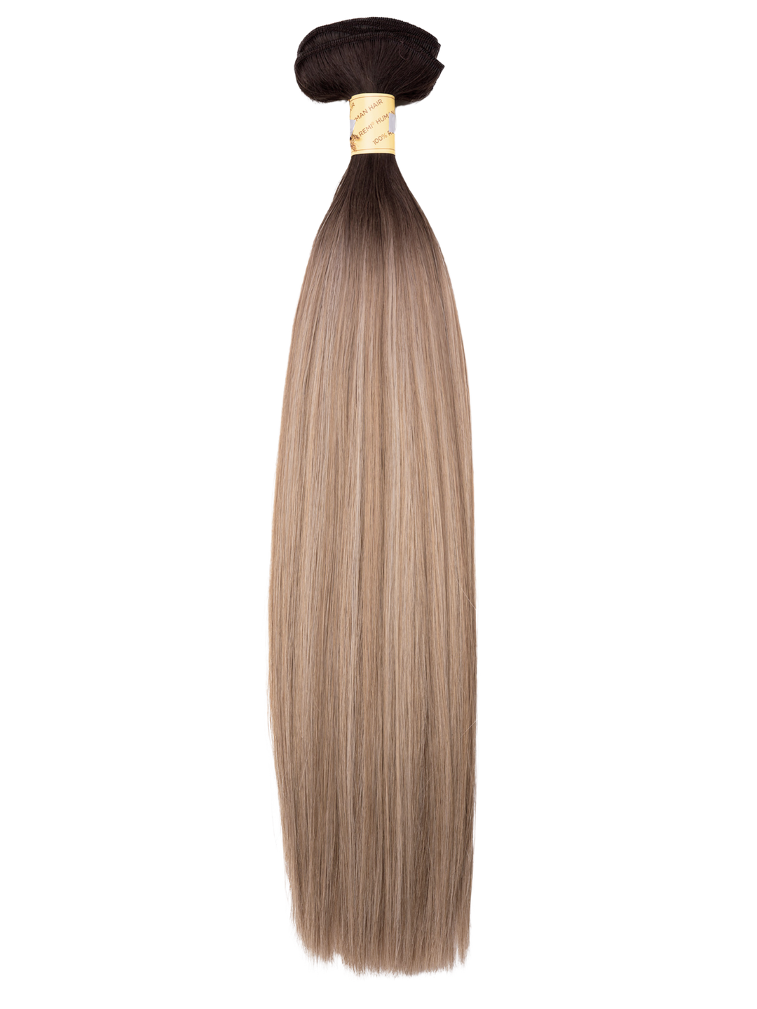 18" Machine Tied Weft - Silky Straight