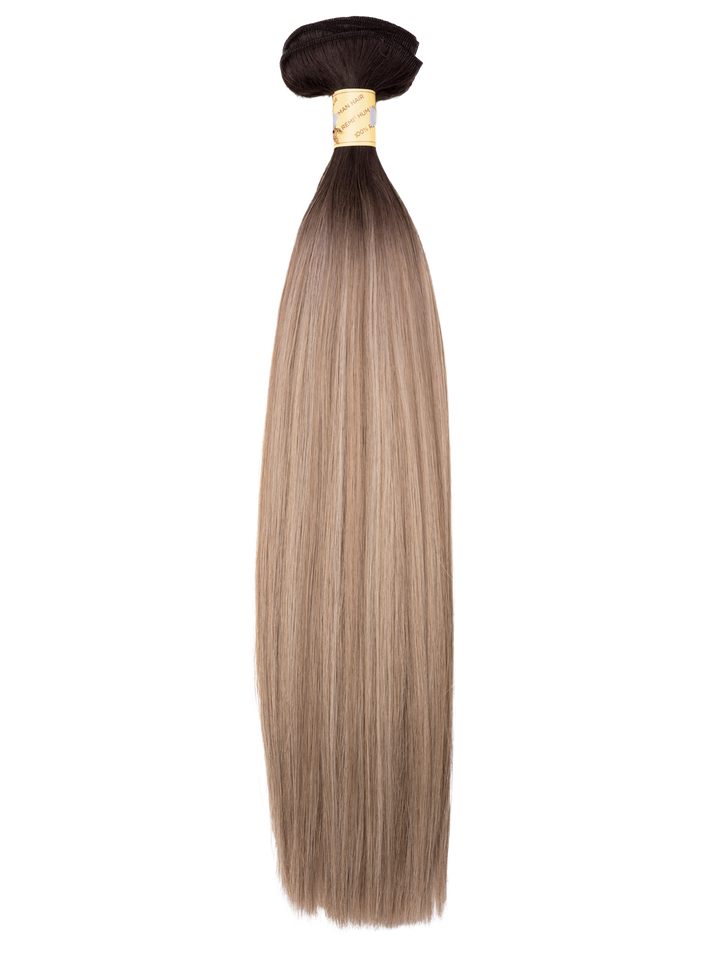 18" Machine Tied Weft - Silky Straight