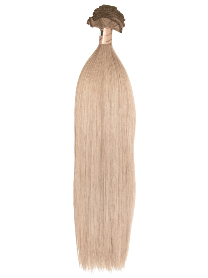 18" Machine Tied Weft - Silky Straight - Half Pack