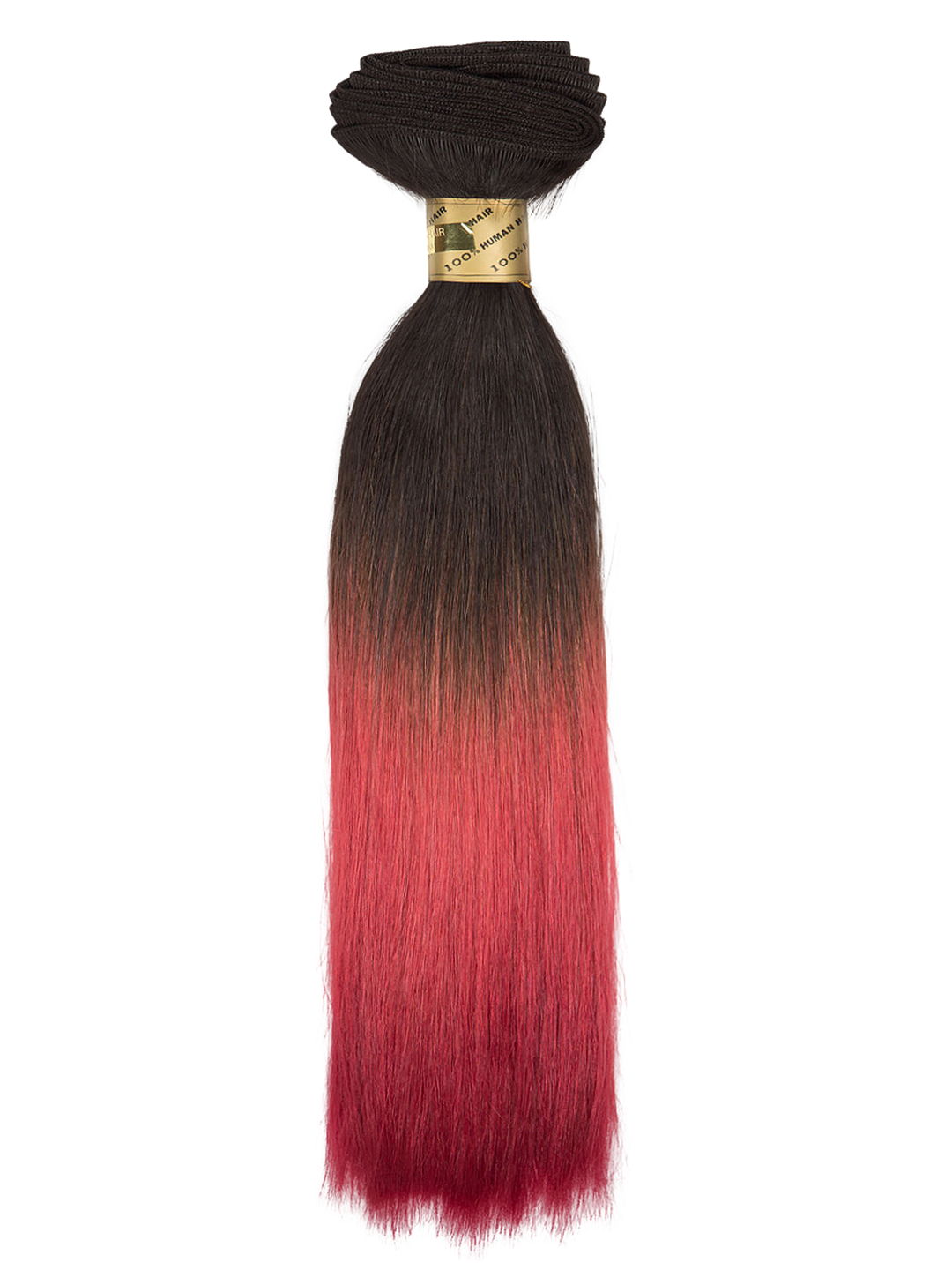 14" Machine Tied Weft - Silky Straight