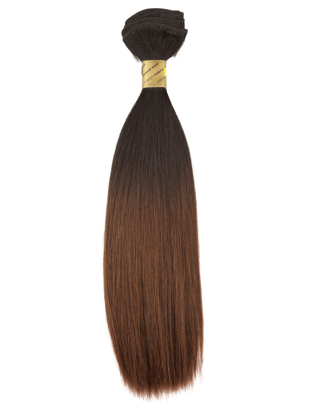 14" Machine Tied Weft - Textured Velvet Straight