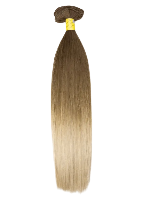 18" Machine Tied Weft - Silky Straight