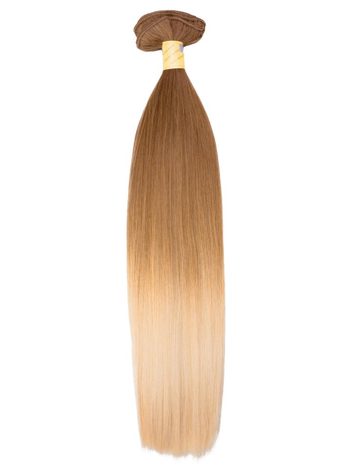 18" Machine Tied Weft - Silky Straight - Half Pack