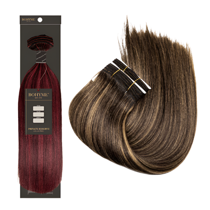 Bohyme Private Reserve 9" | 10" | 12" | 14" Machine Tied Weft - Textured Straight - Simply Hair Co.