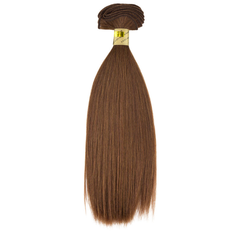 18" Machine Tied Weft - Textured Velvet Straight