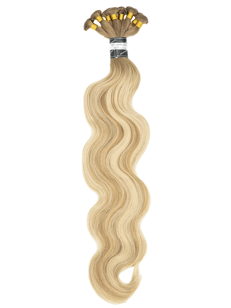 Hand Tied Weft - Ocean Breeze Wave