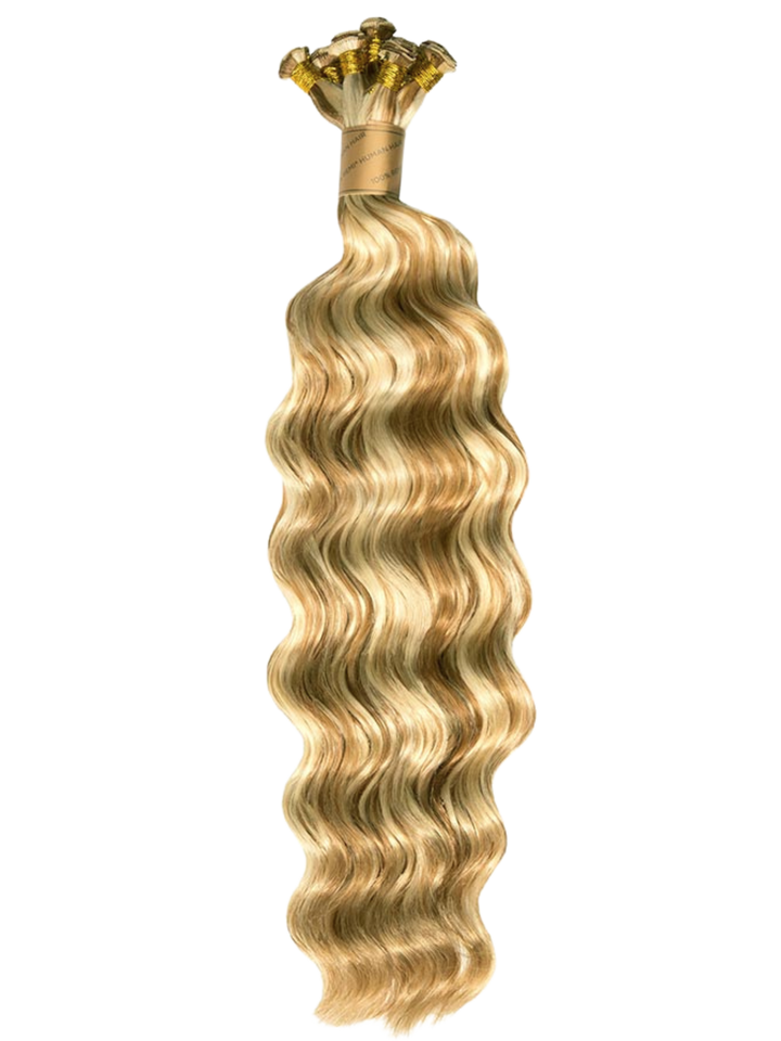 Hand Tied Weft - Ocean Breeze Wave