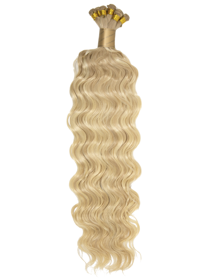 18" Hand Tied Weft - Ocean Breeze Wave