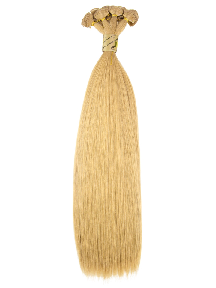 18" Hand Tied Weft - Silky Straight - Individual Weft