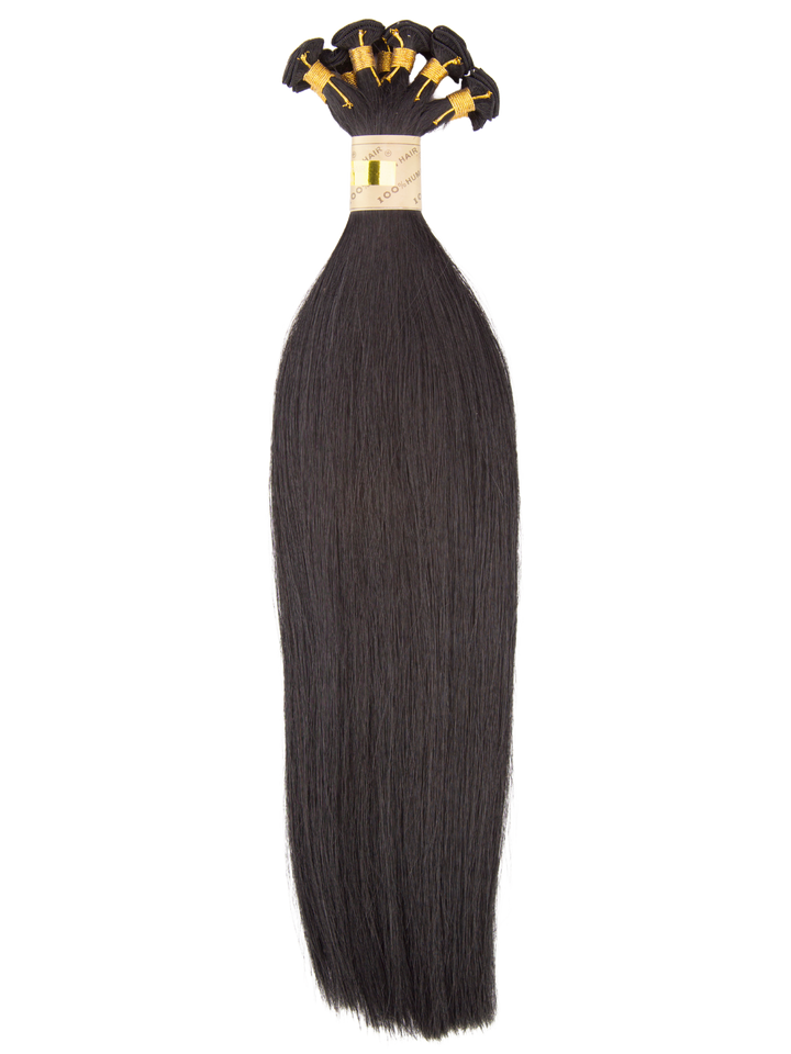 22" Hand Tied Weft - Silky Straight - Individual Weft