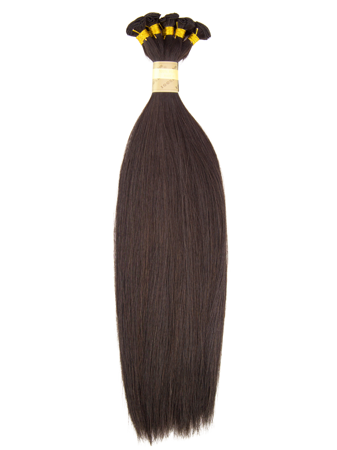 18" Hand Tied Weft - Silky Straight - Individual Weft