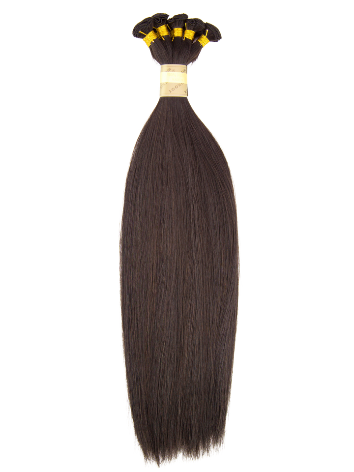 18" Hand Tied Weft - Silky Straight - Individual Weft