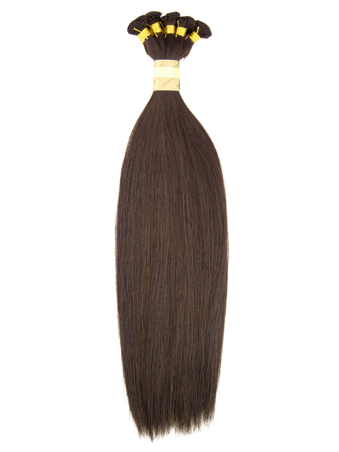 18" Hand Tied Weft - Silky Straight - Individual Weft