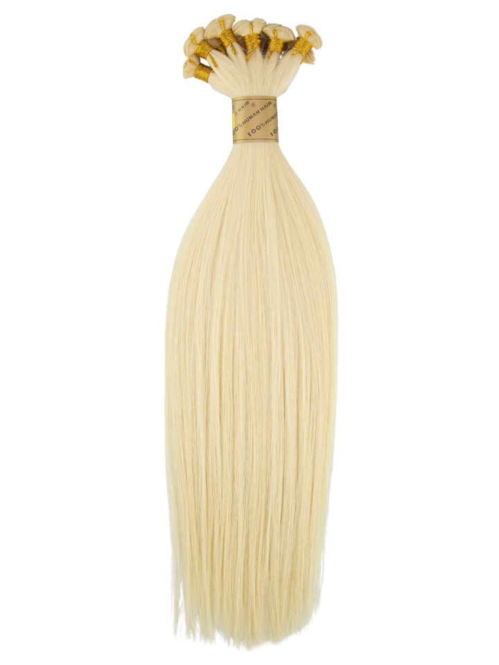 18" Hand Tied Weft - Silky Straight