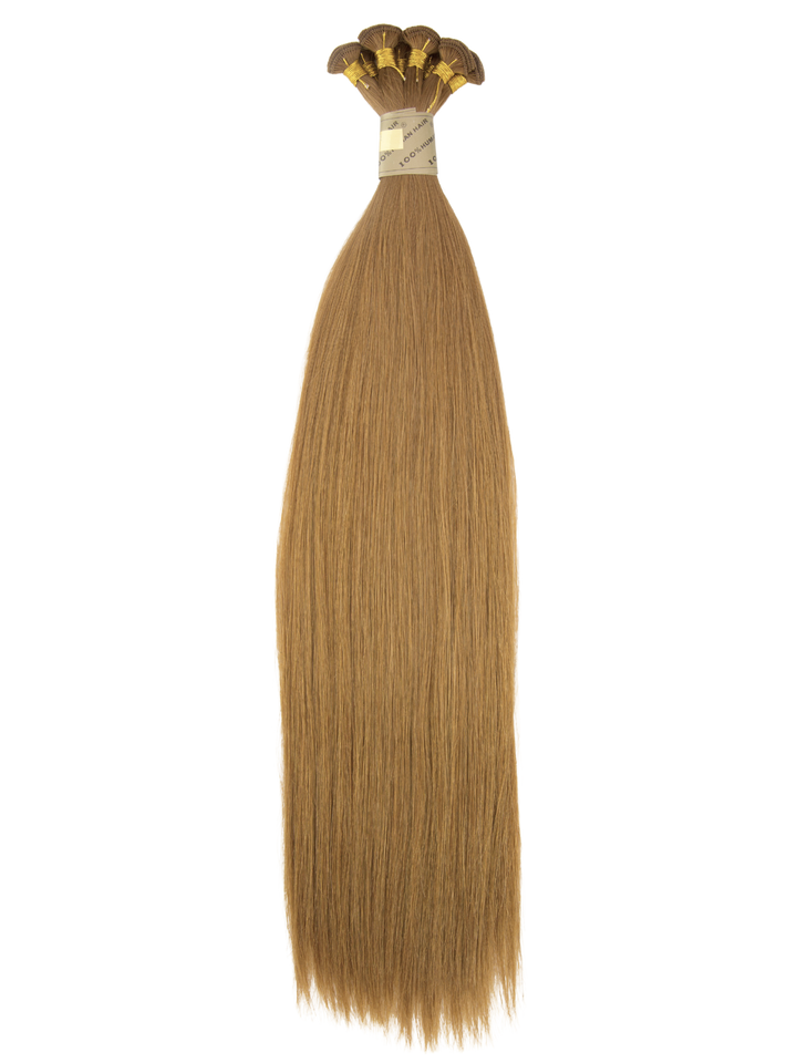 18" Hand Tied Weft - Silky Straight - Individual Weft