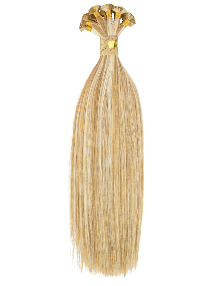 18" Hand Tied Weft - Silky Straight - Individual Weft