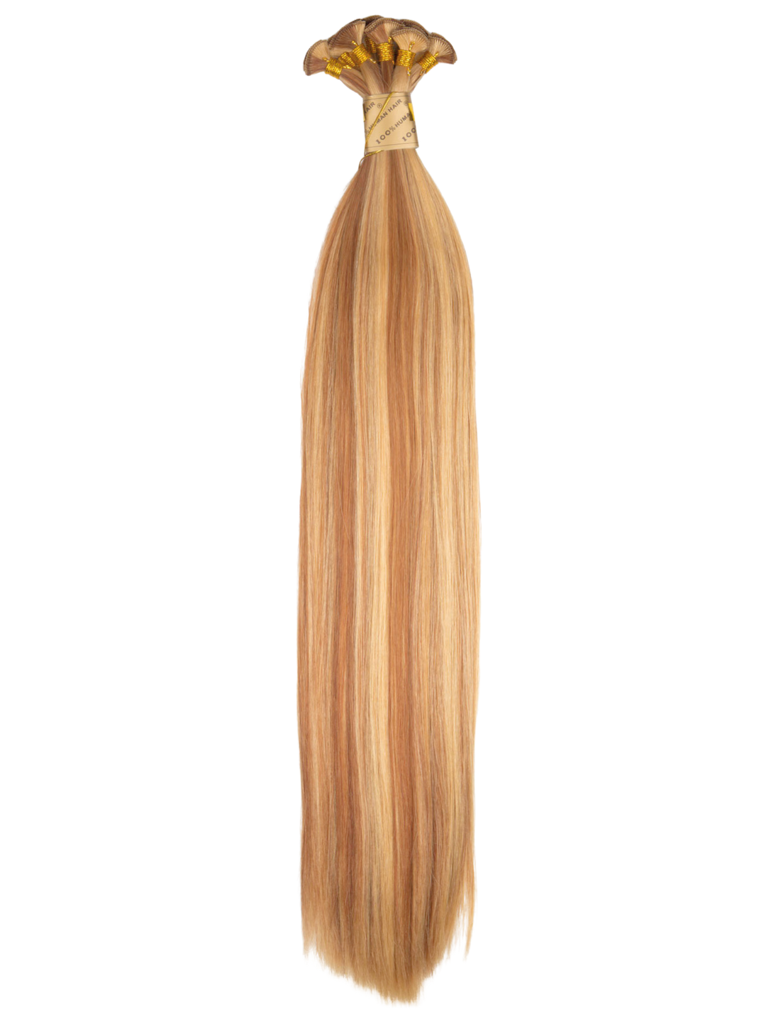 18" Hand Tied Weft - Silky Straight - Individual Weft