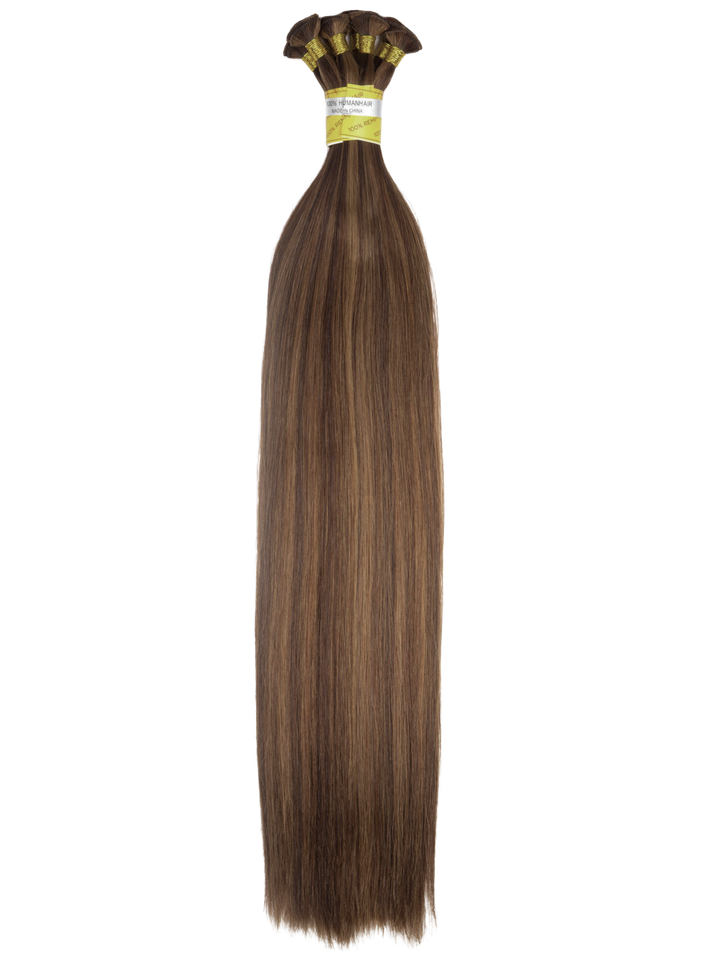 18" Hand Tied Weft - Silky Straight
