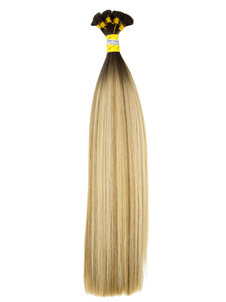 18" Hand Tied Weft - Silky Straight