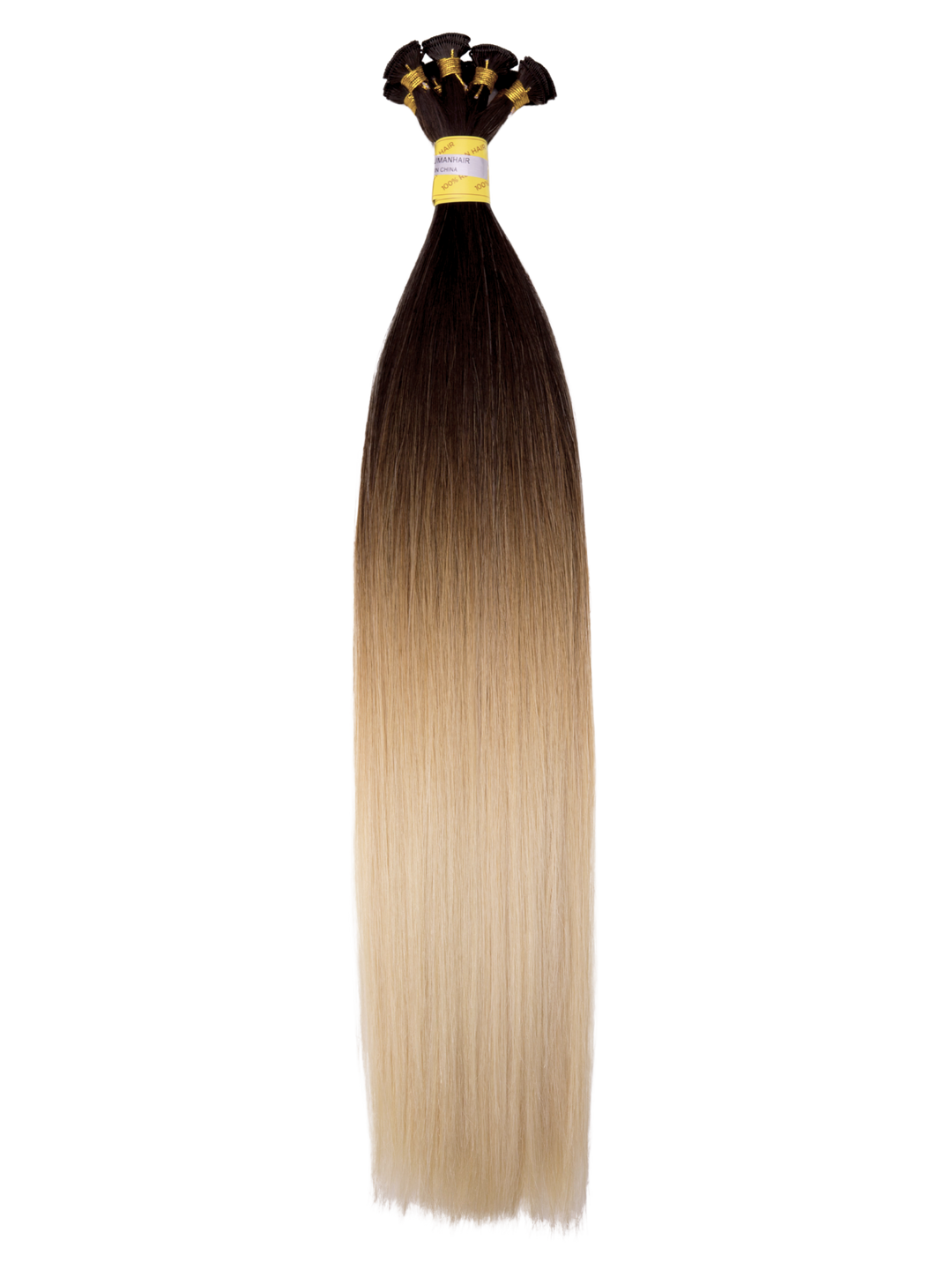 18" Hand Tied Weft - Silky Straight - Individual Weft