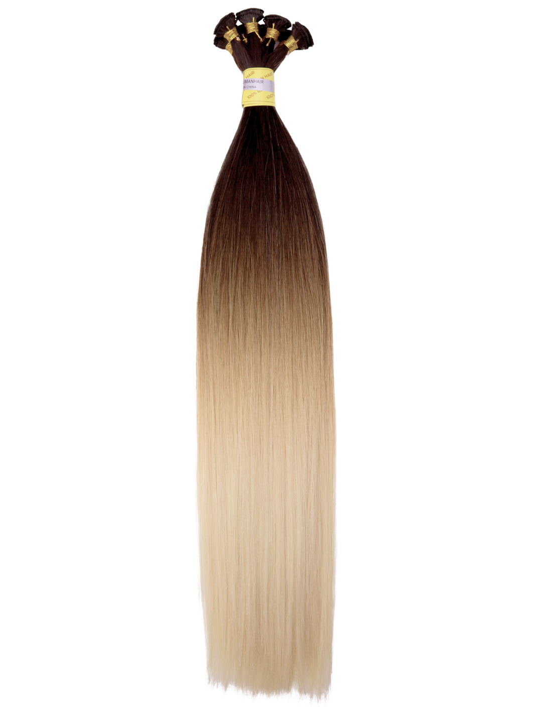 18" Hand Tied Weft - Silky Straight - Individual Weft