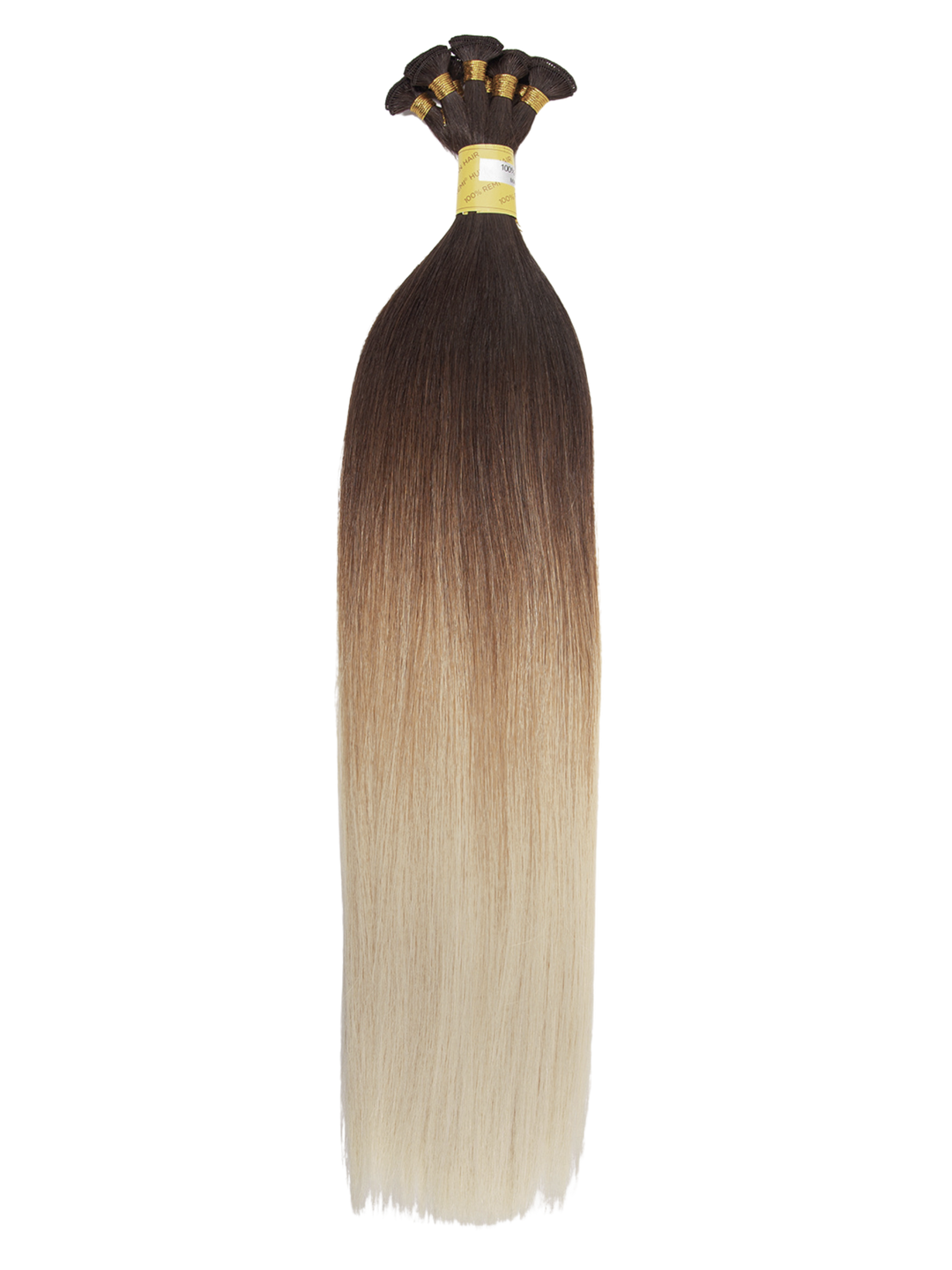 18" Hand Tied Weft - Silky Straight - Individual Weft