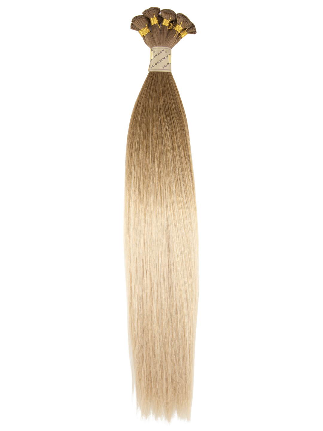 18" Hand Tied Weft - Silky Straight