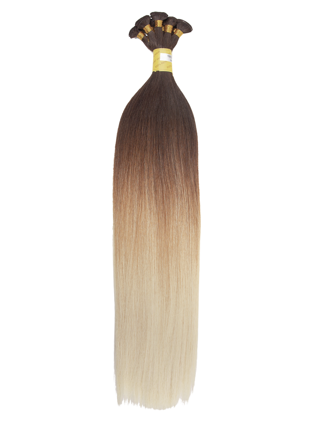 18" Hand Tied Weft - Silky Straight - Individual Weft