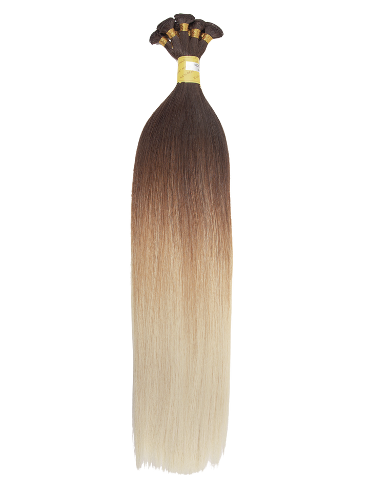 18" Hand Tied Weft - Silky Straight - Individual Weft
