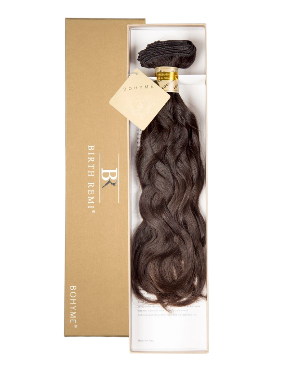 Bohyme Birth Remi Machine Tied Weft - Textured Loose Wave