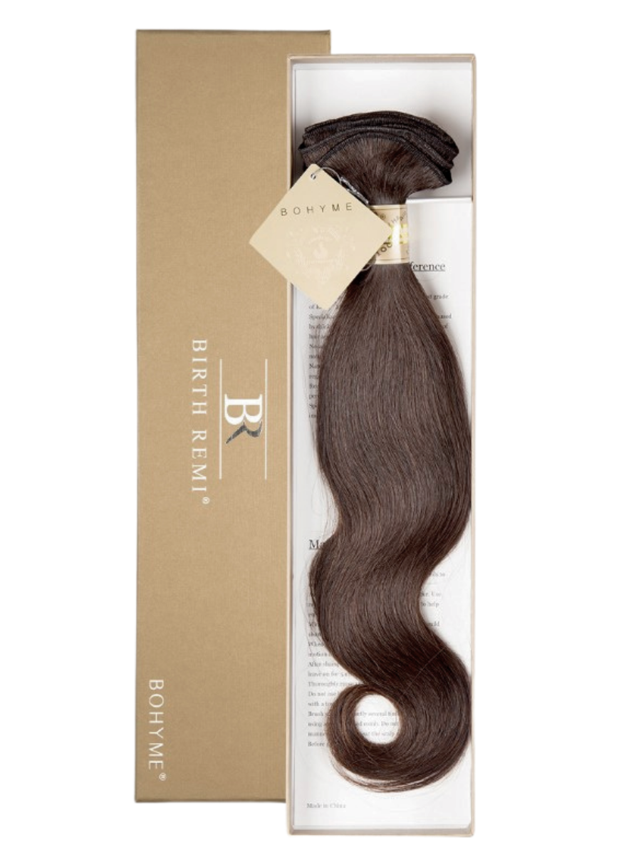 Bohyme Birth Remi Machine Tied Weft - Textured Natural Body
