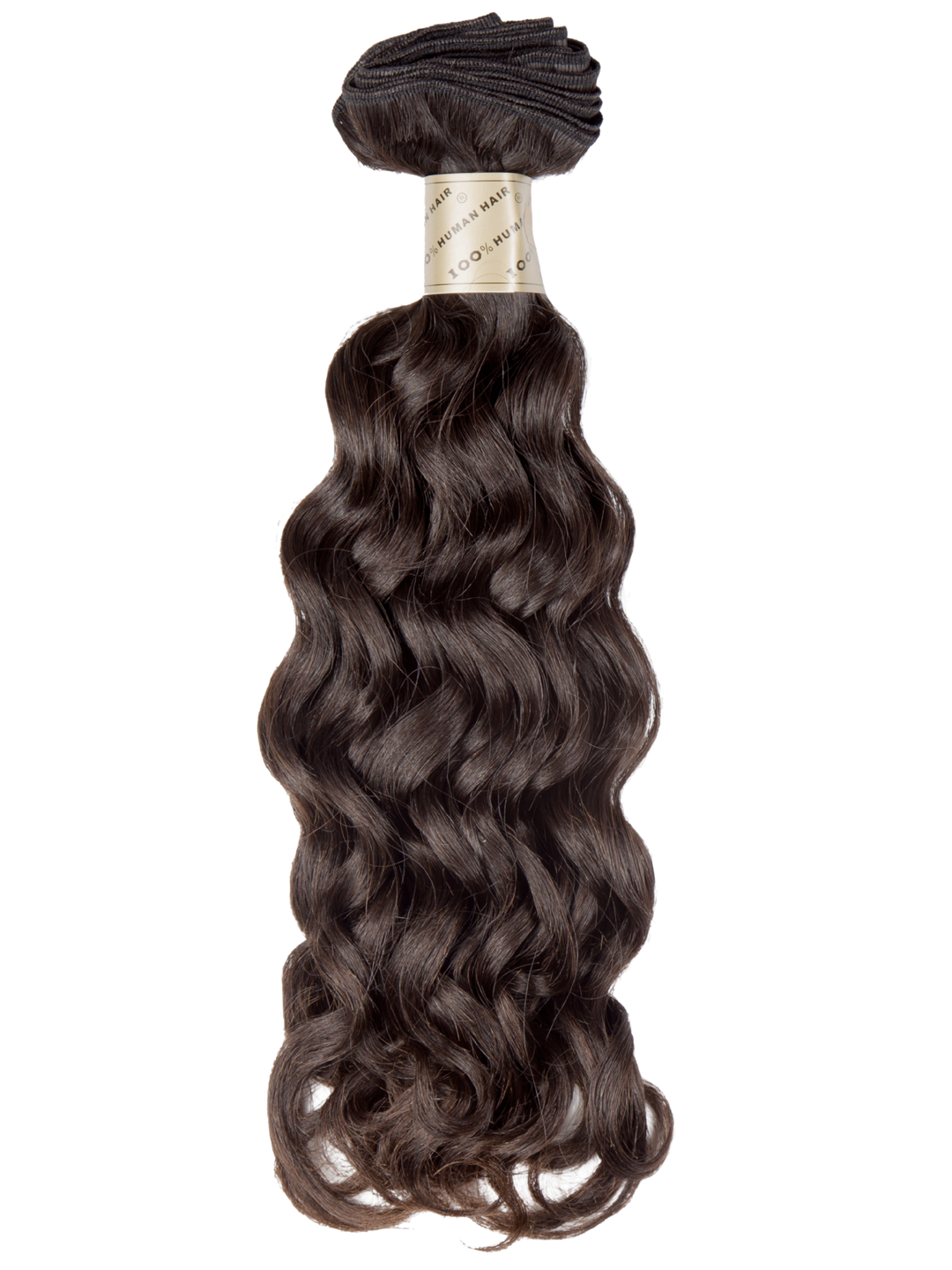 14" Machine Tied Weft - Natural Curl