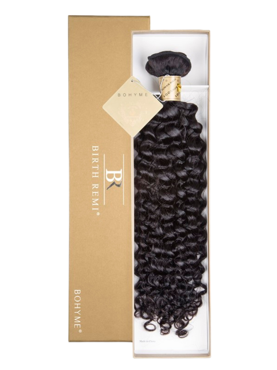 Bohyme Birth Remi Machine Tied Weft - Textured Tight Curl