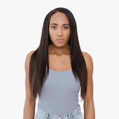 Bohyme Classic Machine Tied Weft - Platinum Yaki - Thickest Straight - Simply Hair Co.