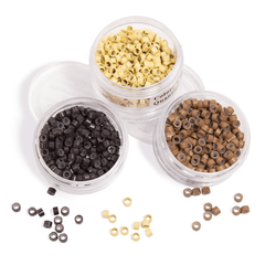 Bohyme Cylinders | Micro Links | Beads - Simply Hair Co.